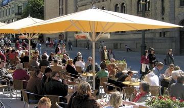 Show details for Schattello Market Umbrella Picture of Schattello Market Umbrella