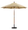 Picture of Galtech 139 - 9 Foot Round Quad Pulley Market Umbrella Commercial Discontinued