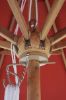 Picture of Galtech 9 Foot Round Teak Market Umbrella