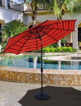 Show details for Galtech 737 9 Foot Round Aluminum 737 Umbrella Picture of Galtech 737 9 Foot Round Aluminum 737 Umbrella