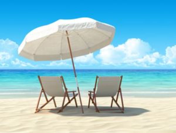 Picture of Fiberglass Beach Umbrellas