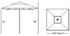 Picture of GALTECH 792SR ALUMINUM COMMERCIAL UMBRELLA