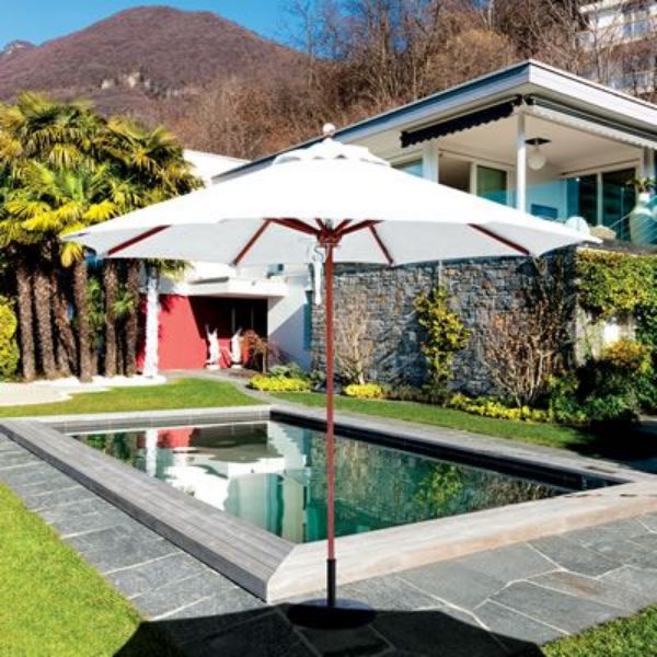 Picture of Galtech 532TK Teak Market Umbrella
