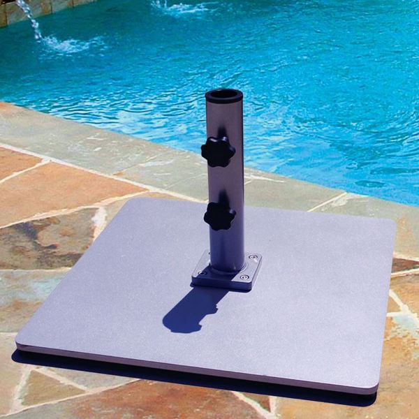 Picture of Galtech Umbrella 60 Pound Flat Base  060SQ