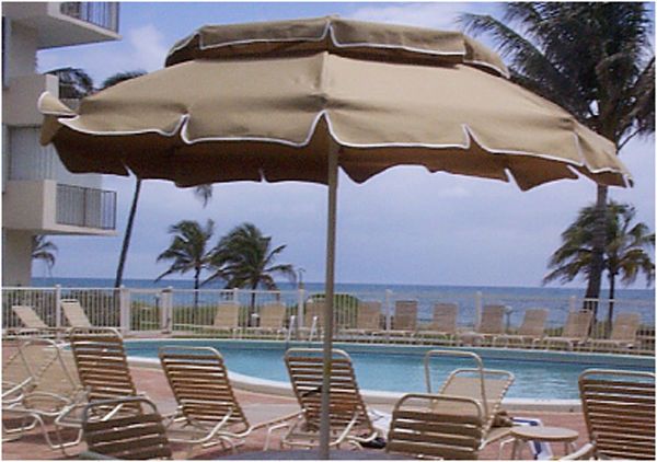 key west fiberglass umbrellas by fiberlite
