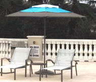 south beach fiberglass umbrellas