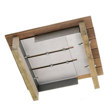 Universal Below Deck Mounting Bracket (SS) Universal Below Deck Mounting Bracket (SS)