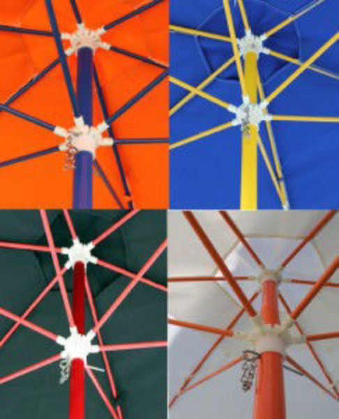 Picture of SPECTRUM VIBRANT COLOR BEACH UMBRELLAS